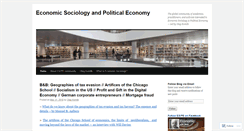 Desktop Screenshot of economicsociology.org